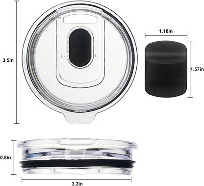 20 oz Tumbler Lid Replacement Lids Compatible for YETI 20 oz Tumbler