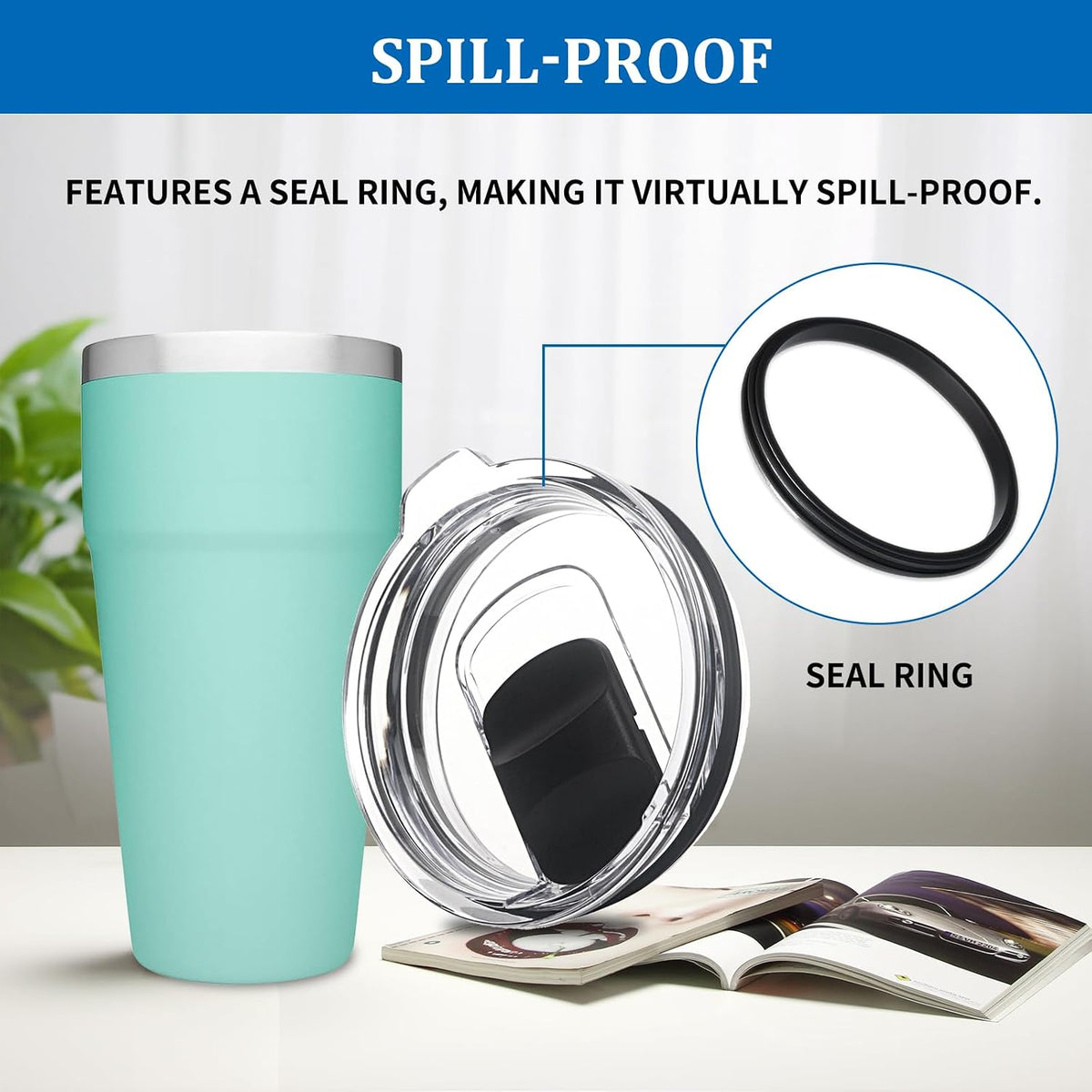 20 oz Tumbler Lid Replacement Lids Compatible for YETI 20 oz Tumbler