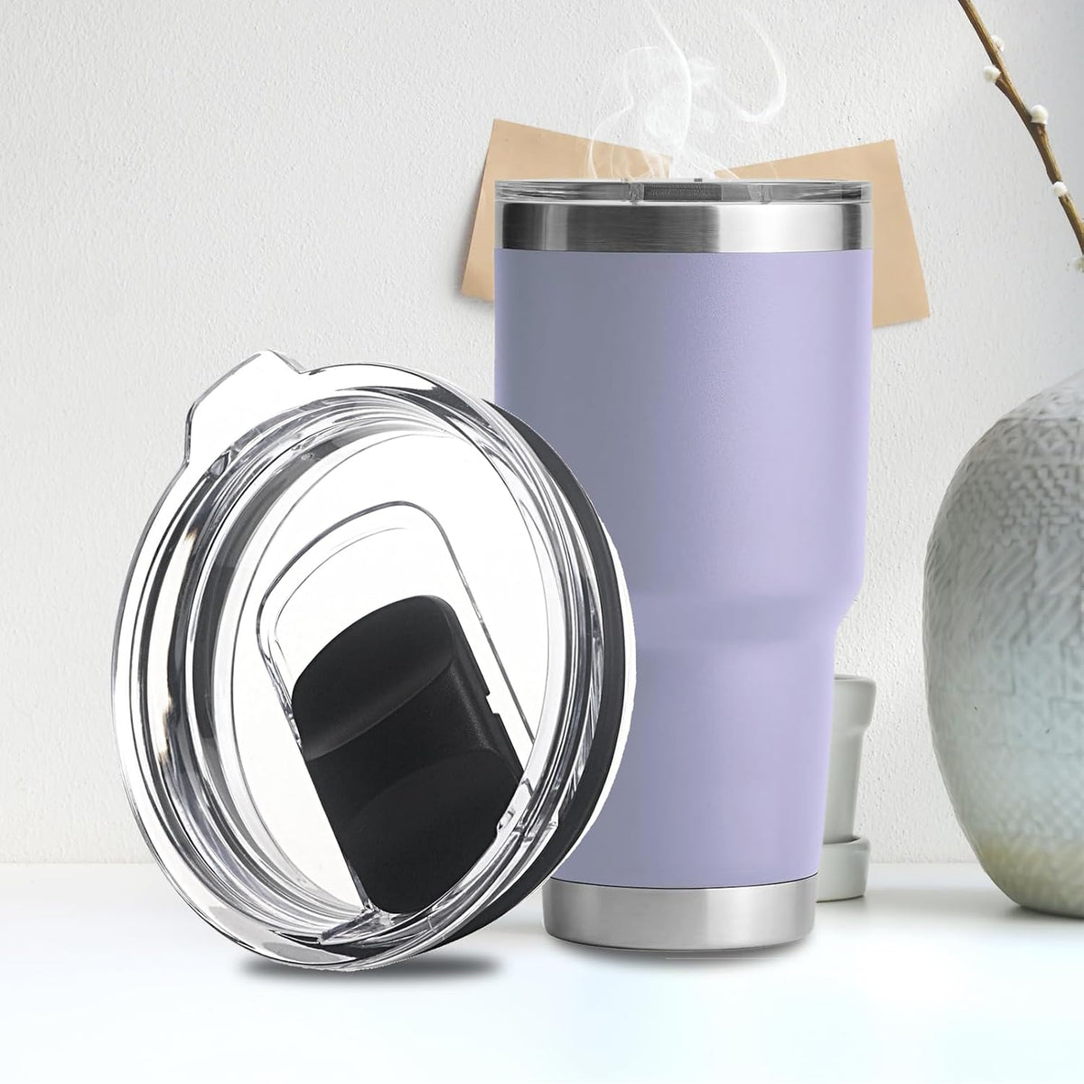 20 oz Tumbler Lid Replacement Lids Compatible for YETI 20 oz Tumbler
