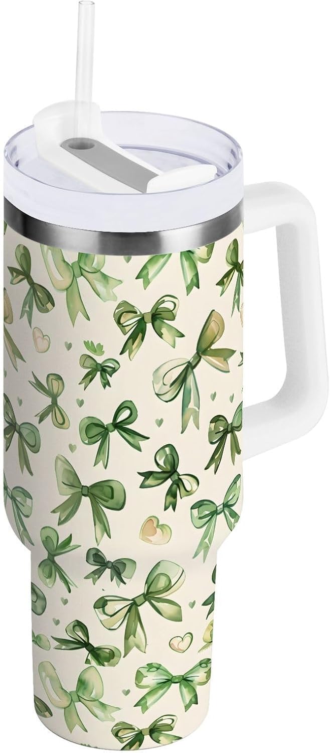 Monkey Face Banana 30 oz Tumbler with Handle and Straw Lid, Insulated Stainless Steel Water Bottle Portable Travel Coffee Tea Mug Cup - Colors C