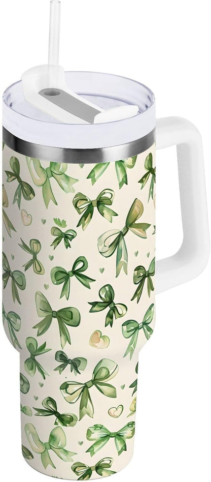 Monkey Face Banana 30 oz Tumbler with Handle and Straw Lid, Insulated Stainless Steel Water Bottle Portable Travel Coffee Tea Mug Cup - Colors C