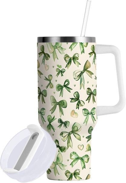 Monkey Face Banana 30 oz Tumbler with Handle and Straw Lid, Insulated Stainless Steel Water Bottle Portable Travel Coffee Tea Mug Cup - Colors C