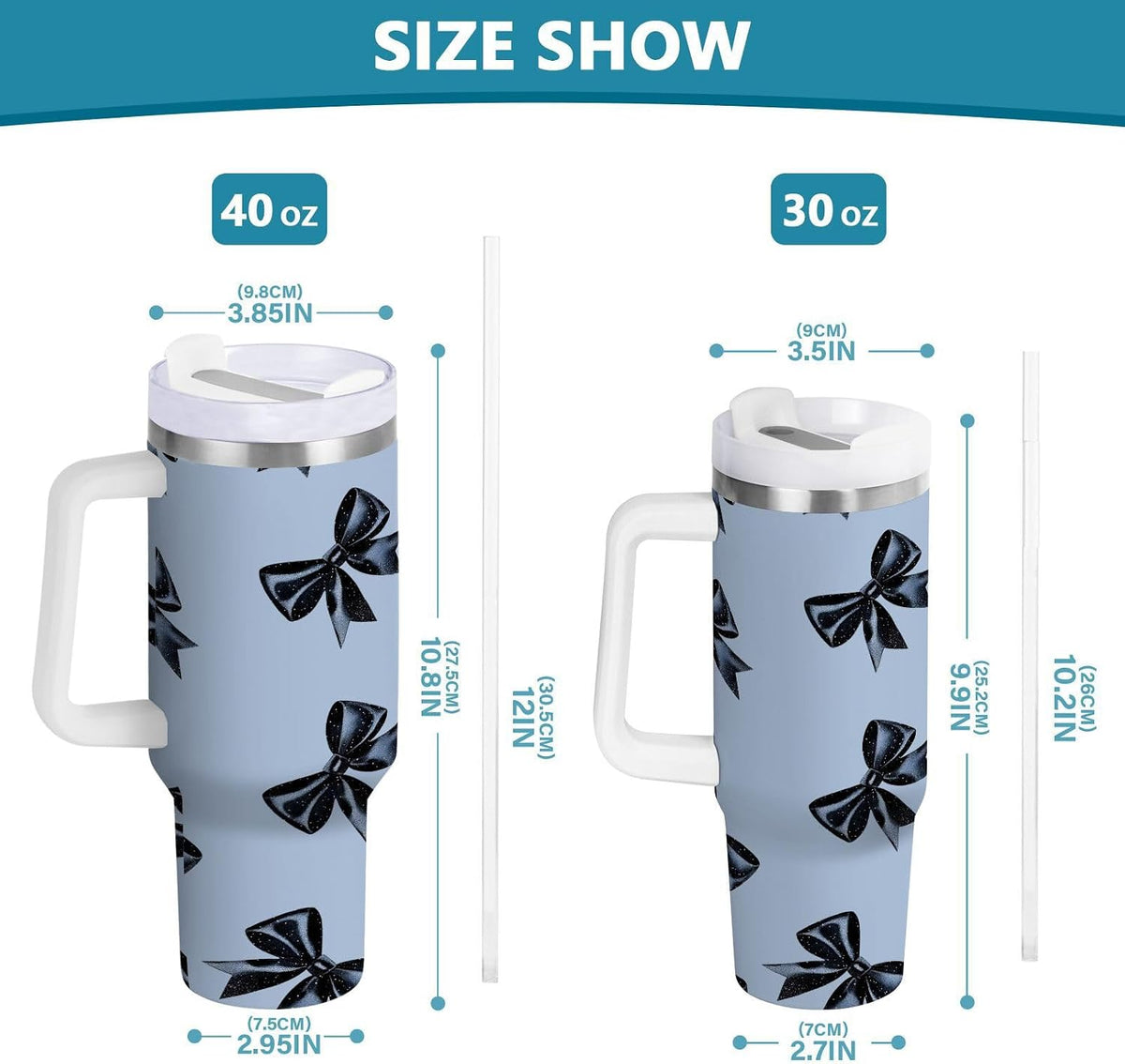 Monkey Face Banana 30 oz Tumbler with Handle and Straw Lid, Insulated Stainless Steel Water Bottle Portable Travel Coffee Tea Mug Cup - Colors C