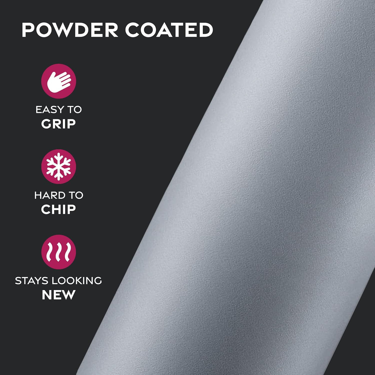 Insulated Water Bottle with Straw, 25 Oz, Dreamy Purple