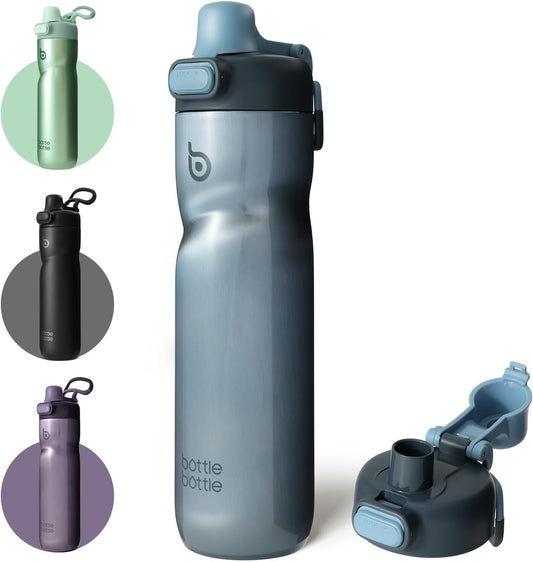 BOTTLE BOTTLE Insulated Water Bottle with Handle 24 oz blue