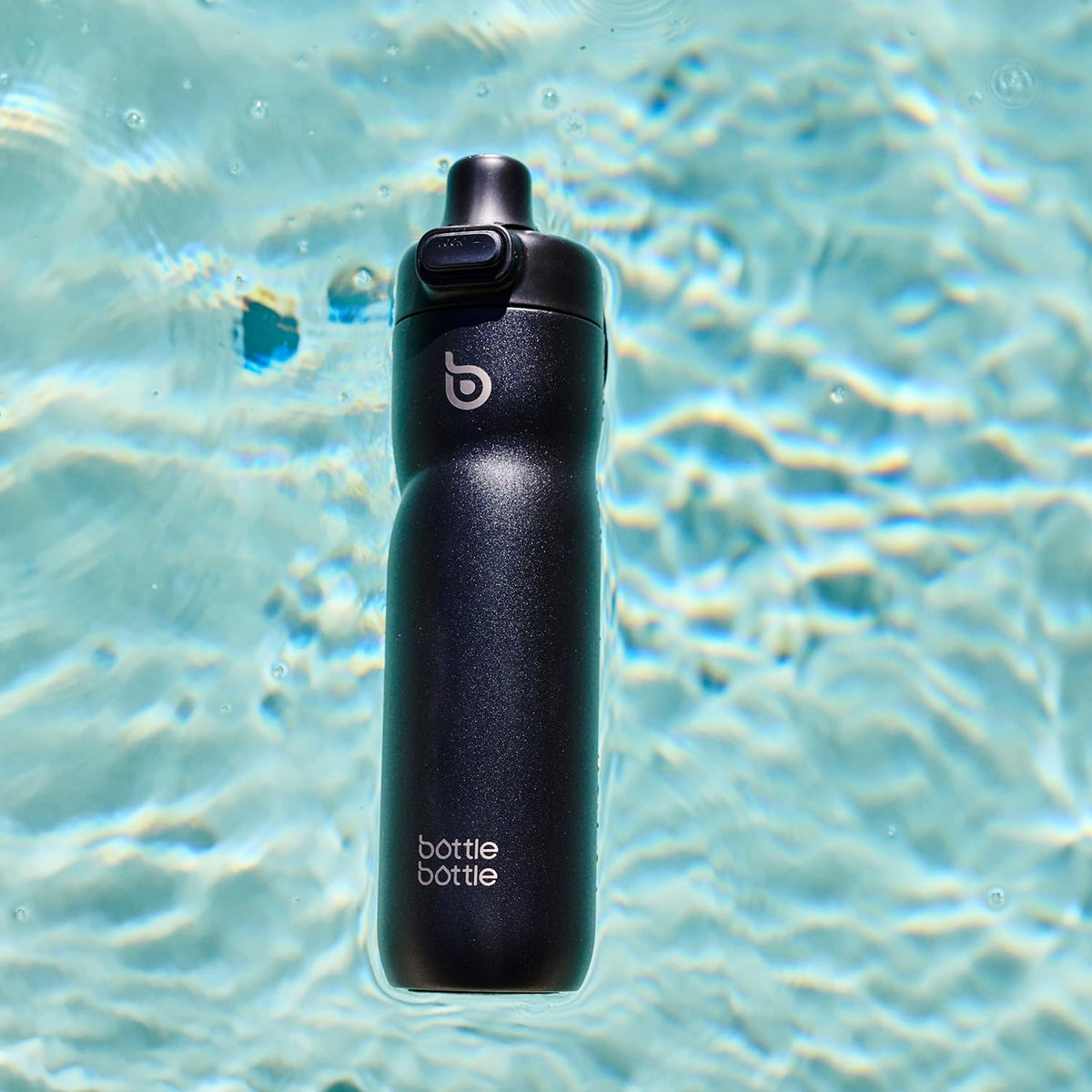 BOTTLE BOTTLE Insulated Water Bottle with Handle 24 oz blue