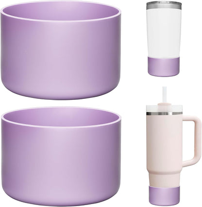 2 Pcs Silicone Boot Protector for YETI Rambler 20/30oz, 10oz Tumbler
