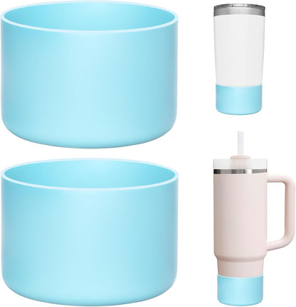 2 Pcs Silicone Boot Protector for YETI Rambler 20/30oz, 10oz Tumbler