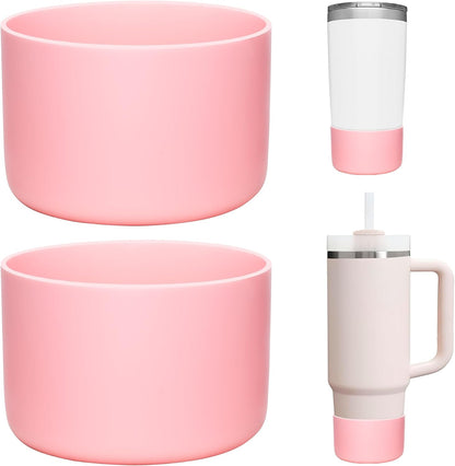 2 Pcs Silicone Boot Protector for YETI Rambler 20/30oz, 10oz Tumbler