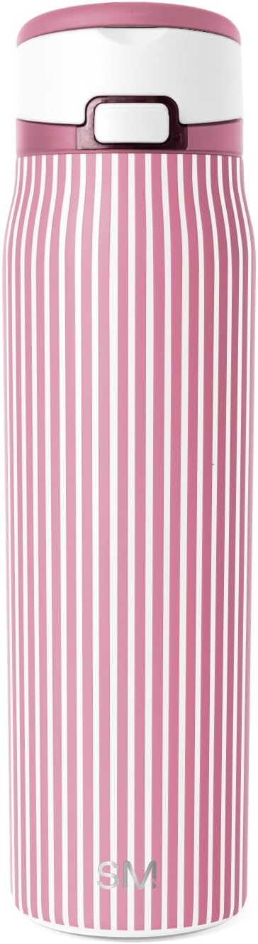 Water Bottle with Straw & Handle | 30oz | Blue | Mesa Loop Insulated Water Bottle for School, Sports, Travel | Leak Proof, Stainless Steel | Deep Dune - Colors B