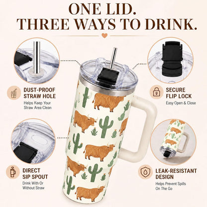 Sea Turtle Tumbler 40 oz with Handle, Ocean Lover Gifts for Women, Insulated Stainless Steel Cup with Straw, Beach Lover Gift for Sea Turtle Lovers, Coastal Travel Drinkware - Colors B