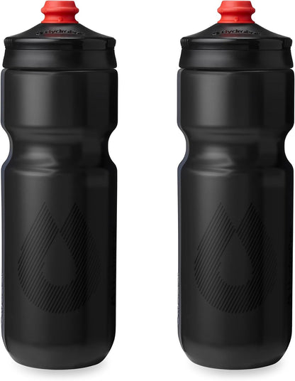 Breakaway Surge Lightweight Bike Water Bottle (30oz, White)