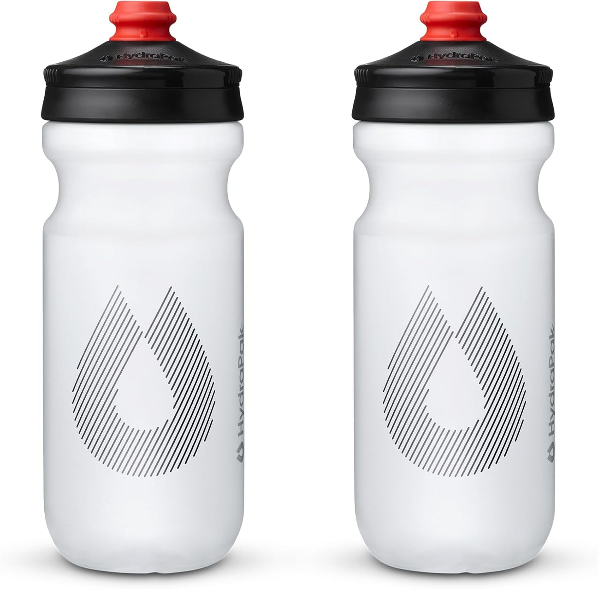 Breakaway Surge Lightweight Bike Water Bottle (30oz, White)