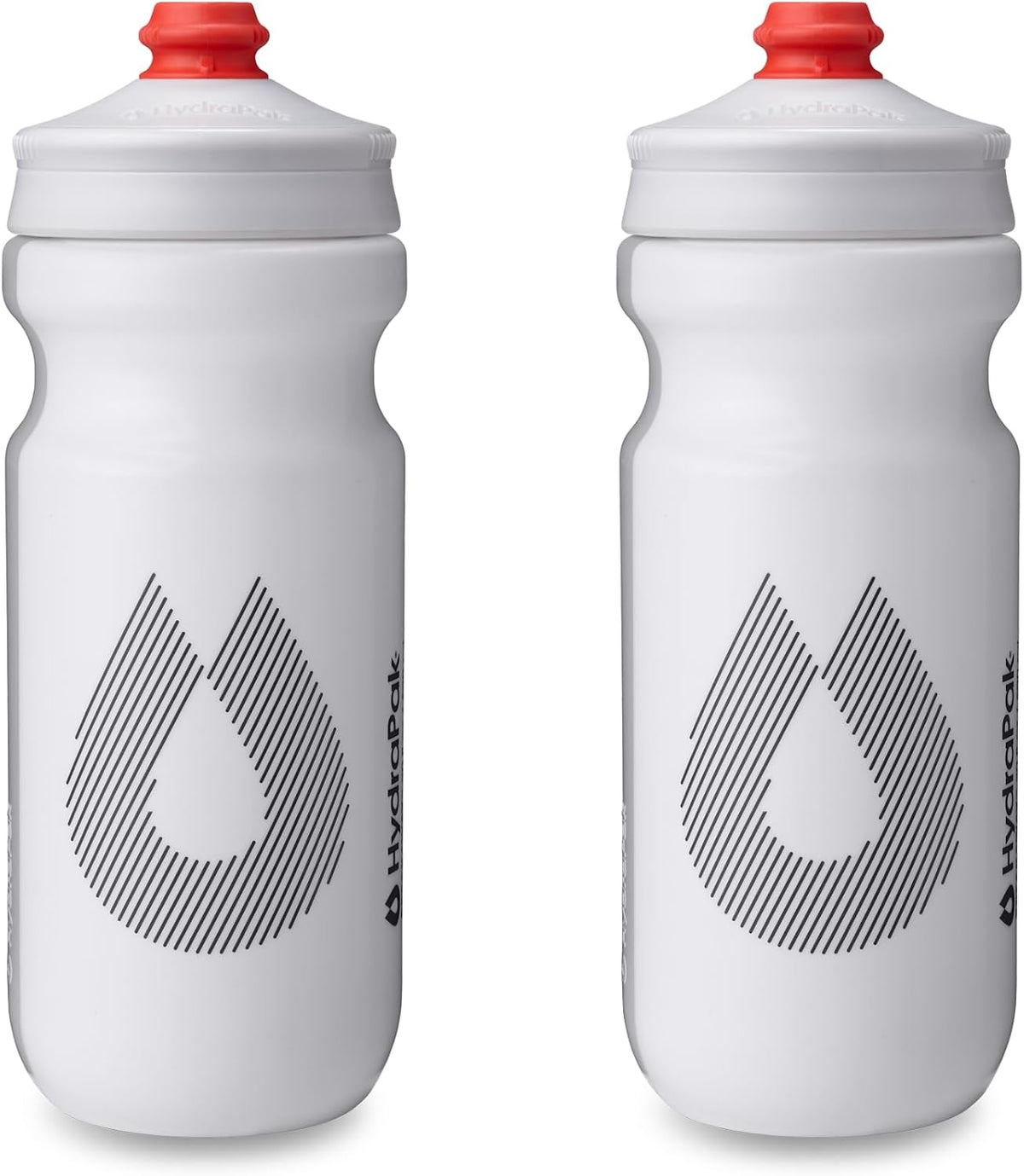 Breakaway Surge Lightweight Bike Water Bottle (30oz, White)