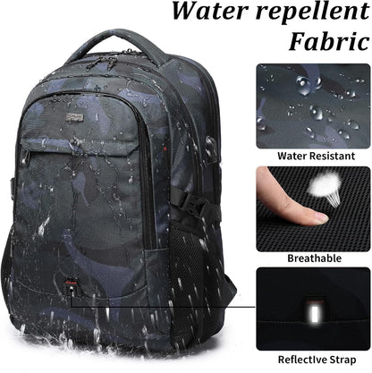 17 inch Travel Laptop Backpack for Men/Women College Computer Bag