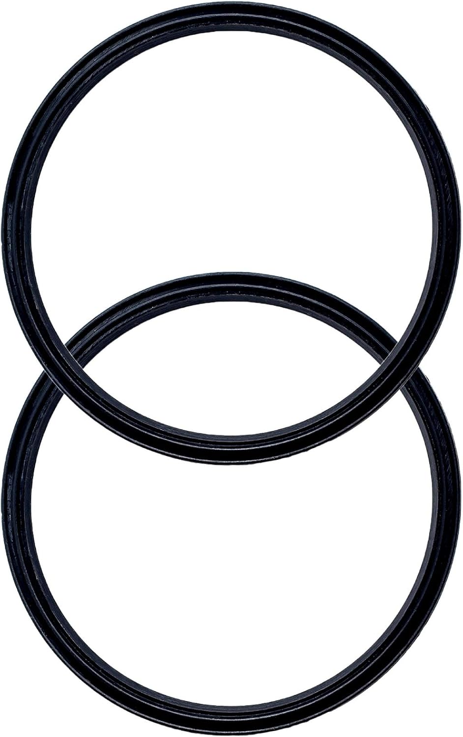 2 Pack - 12 oz White Replacement Silicon Lid Ring, 2.9 Inch Diameter - White Gasket Seals, Lid for Insulated Stainless Steel Wine Tumblers, Gasket Rings Cups Vacuum Effect, Fits on Renowned Brands