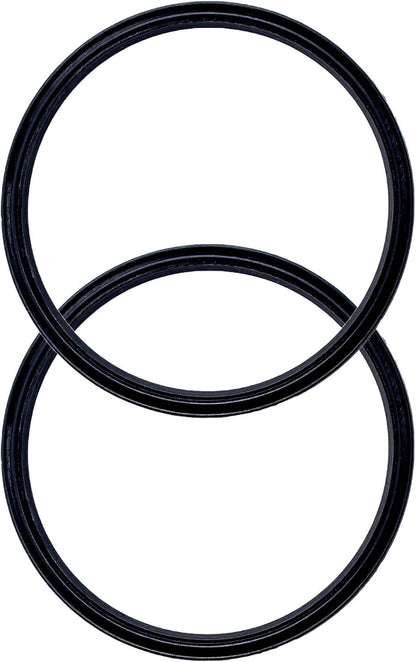 2 Pack - 12 oz White Replacement Silicon Lid Ring, 2.9 Inch Diameter - White Gasket Seals, Lid for Insulated Stainless Steel Wine Tumblers, Gasket Rings Cups Vacuum Effect, Fits on Renowned Brands
