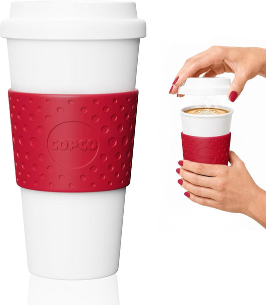 Acadia Travel Mug - Cherry Red 16 Oz