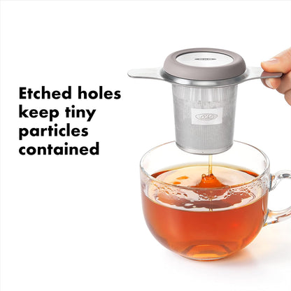 Brew Tea Strainer Basket - Fine Mesh, Stainless Steel