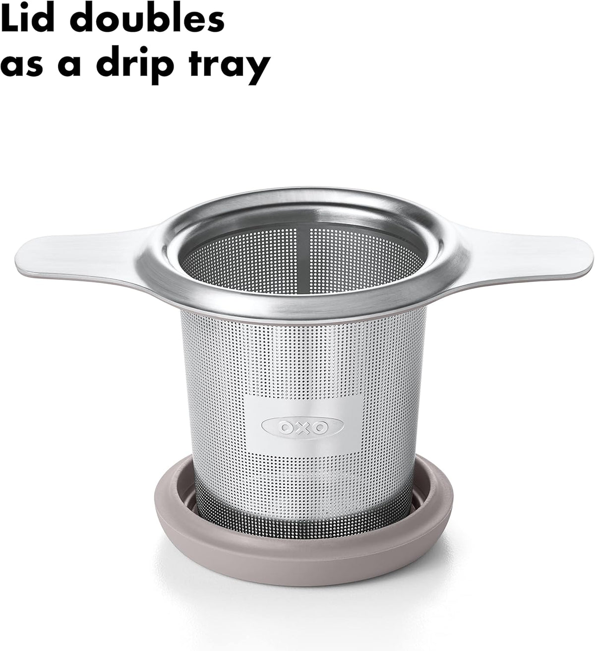 Brew Tea Strainer Basket - Fine Mesh, Stainless Steel