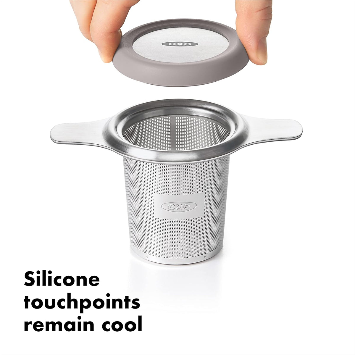 Brew Tea Strainer Basket - Fine Mesh, Stainless Steel