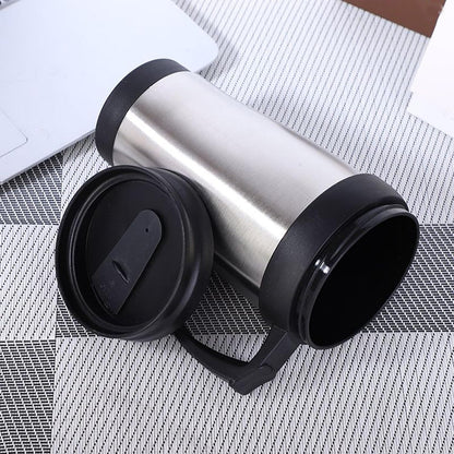 Travel Coffee Mug,450ml Insulated Tumbler | Stainless Steel Coffee Insulated Tumbler - for Beverage Cocoa Women Men Home Kitchen Office Bar Birthday Christmas