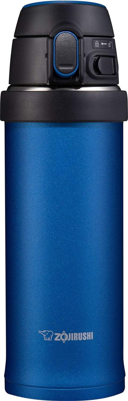 SM-QHE60GK, Flip-and-Go Stainless Mug, 20-Ounce, Teal