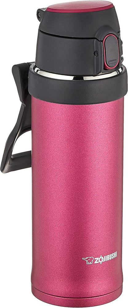 SM-QHE60GK, Flip-and-Go Stainless Mug, 20-Ounce, Teal
