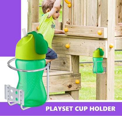 Screw Mount Large Cup, Water Bottle & Tumbler Holder Organizer