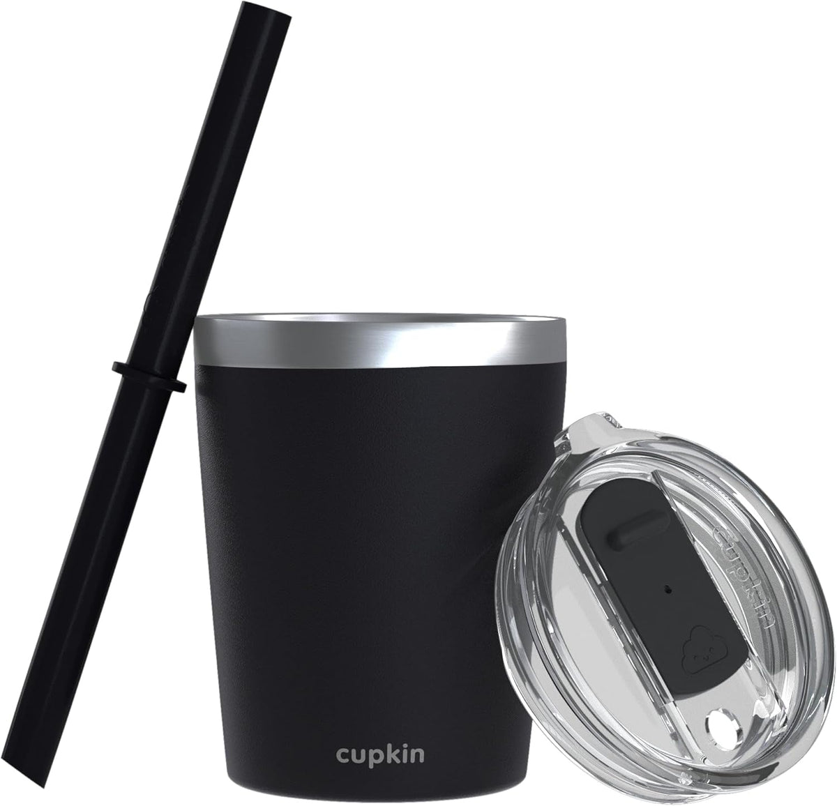 Stainless Steel Insulated Tumbler with Lid and Straw, 20 oz Stainless Steel Cups, Set of 2 Travel Coffee Mug for Adults, Iced Coffee Cup with Lid, Tumbler for Travel (Coral + Yellow)