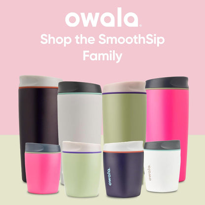SmoothSip Insulated Travel Coffee Cup 20 oz Watermelon Breeze
