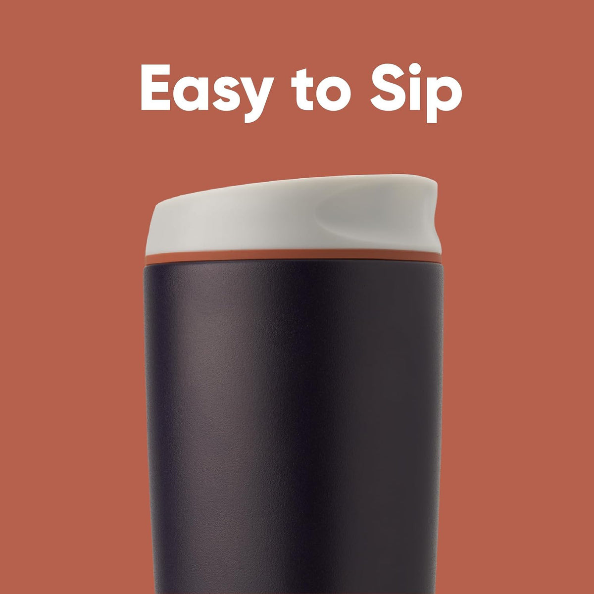 SmoothSip Insulated Travel Coffee Cup 20 oz Watermelon Breeze
