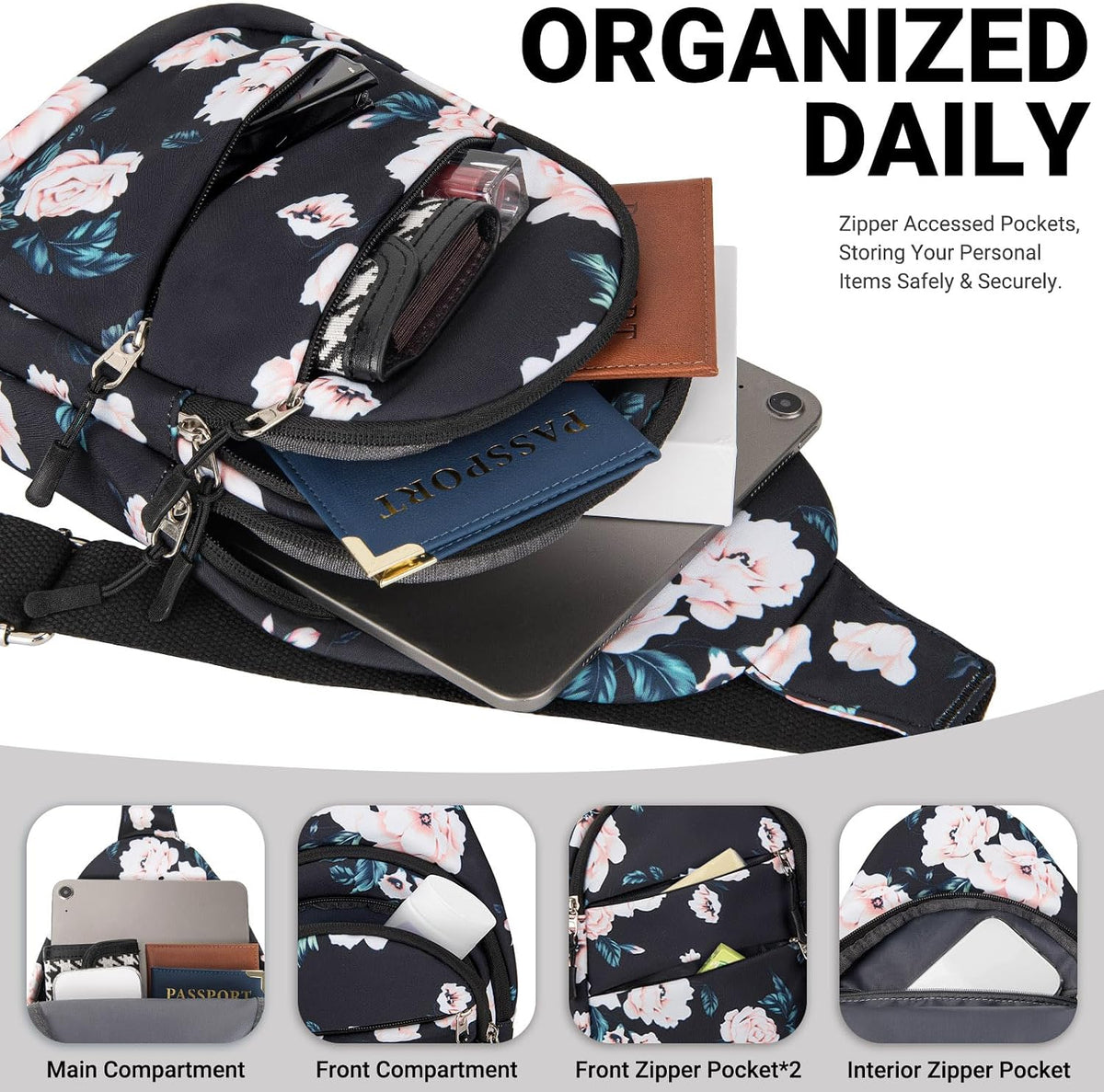 Crossbody Bags for Women, Sling Bag for Men