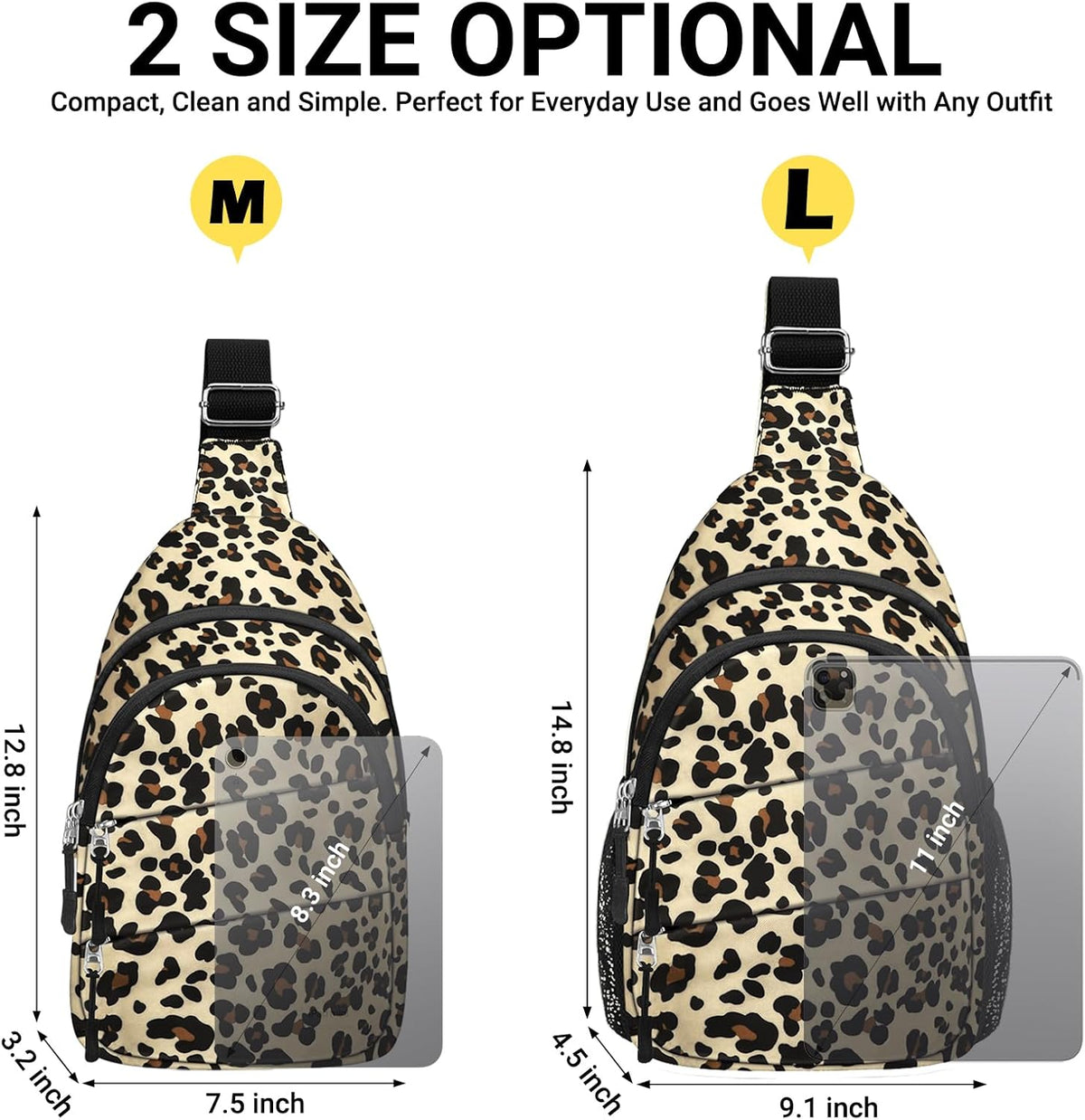 Crossbody Bags for Women, Sling Bag for Men
