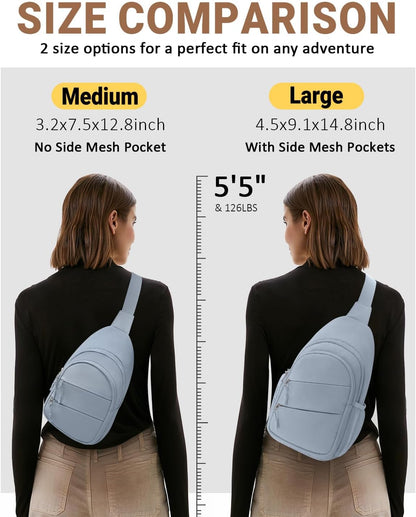 Crossbody Bags for Women, Sling Bag for Men