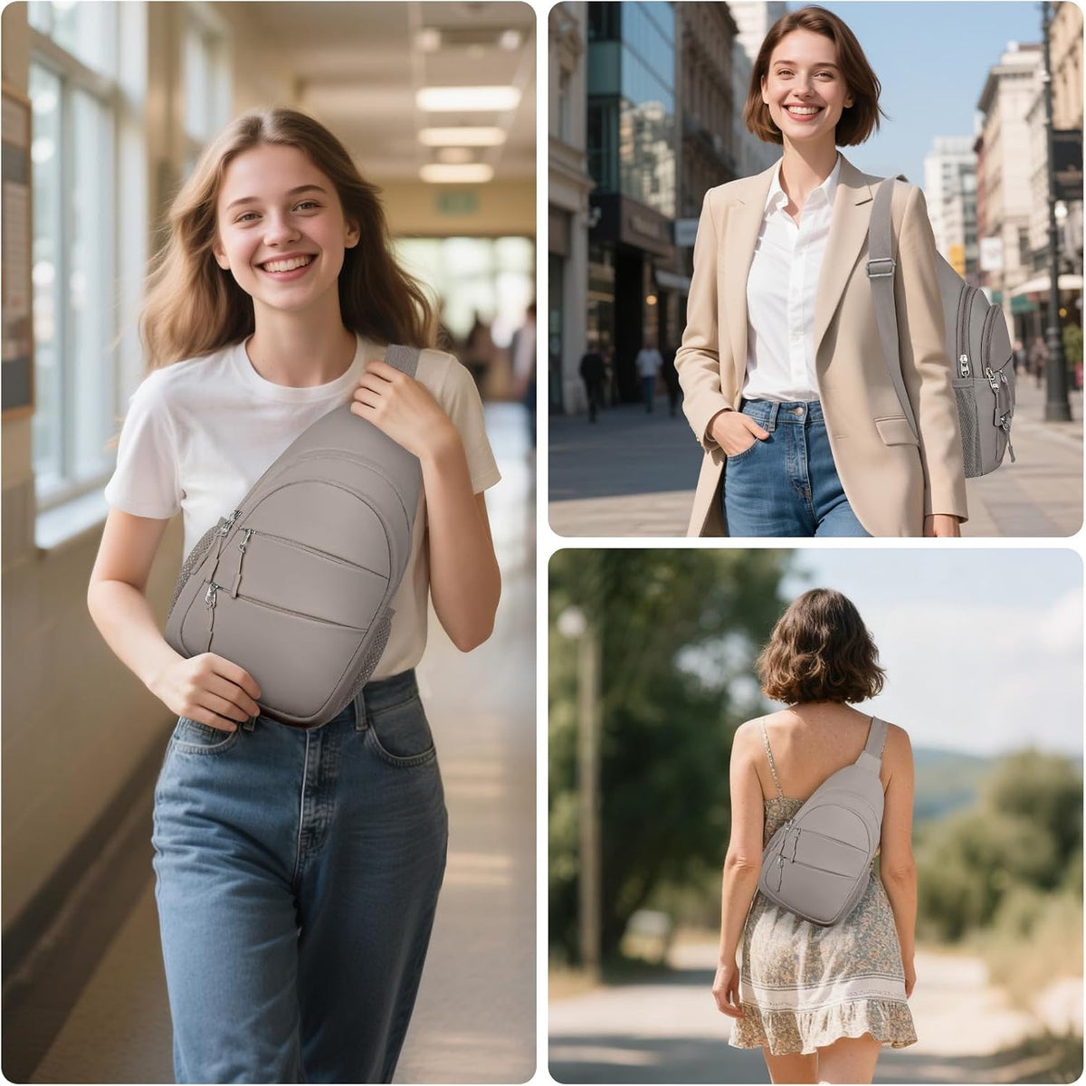 Crossbody Bags for Women, Sling Bag for Men