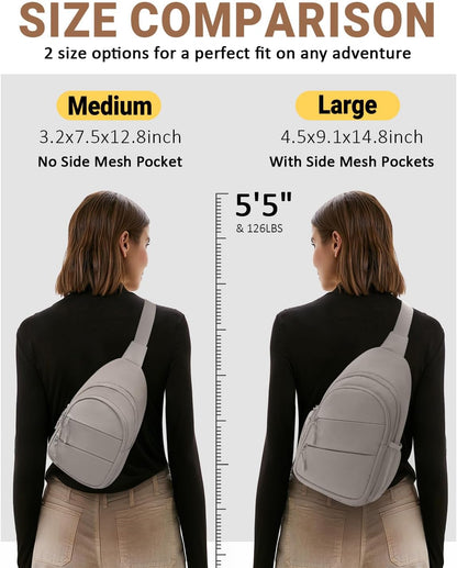 Crossbody Bags for Women, Sling Bag for Men