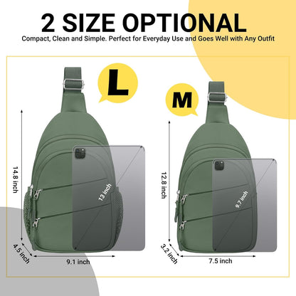 Crossbody Bags for Women, Sling Bag for Men