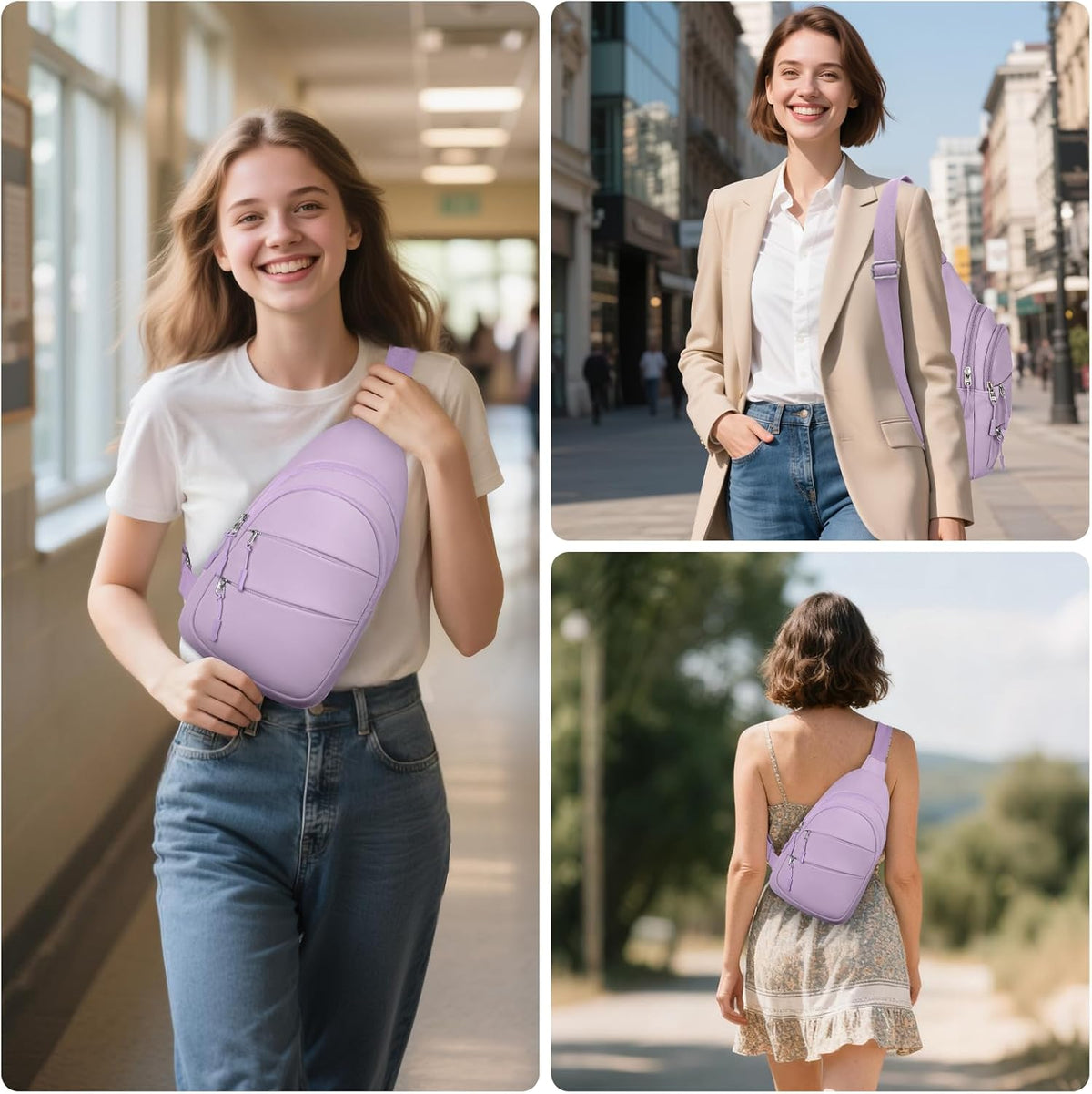 Crossbody Bags for Women, Sling Bag for Men