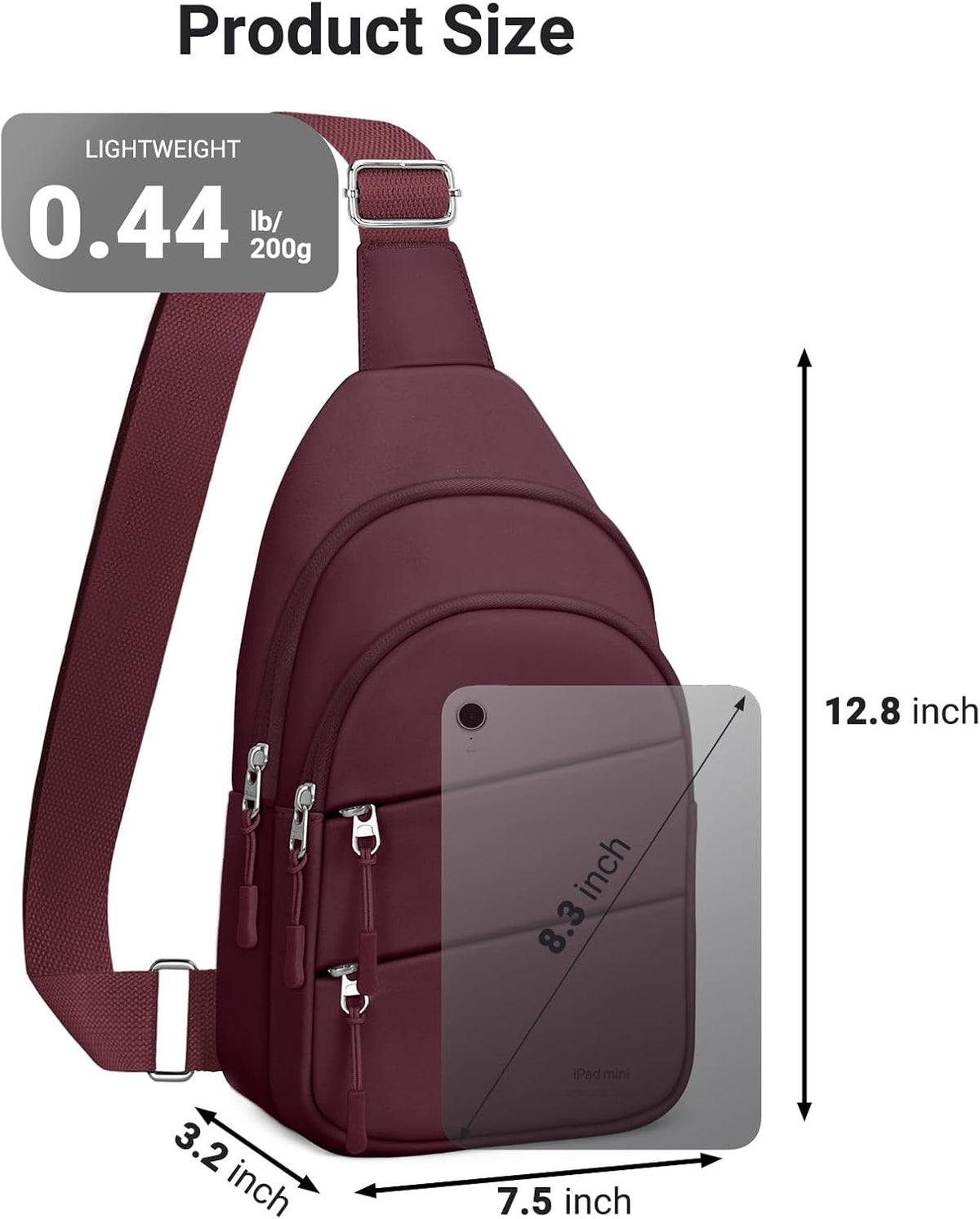 Crossbody Bags for Women, Sling Bag for Men