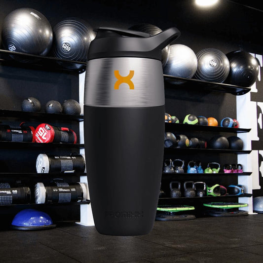 Pursuit Stainless Steel Shaker Bottle 32oz, Black