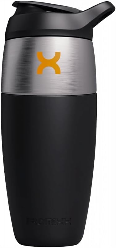 Pursuit Stainless Steel Shaker Bottle 32oz, Black