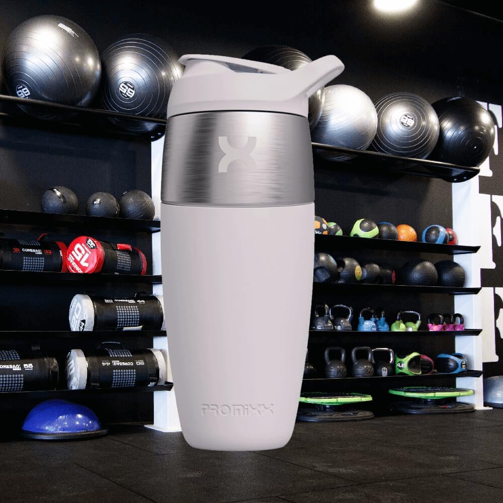 Pursuit Stainless Steel Shaker Bottle 32oz, Black