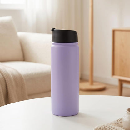 Tea Infuser Bottle With Removable Loose Leaf Tea Strainer Cup 18/8 Stainless Steel Portable Insulated Travel Tea Tumbler Black