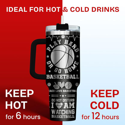 Dumpster Fire This Little 40 oz Tumbler with Handle, Spooky Lover Gift | Gifts for Him Her, Friends & Coworkers