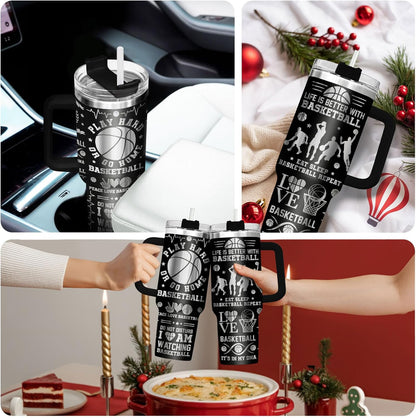 Dumpster Fire This Little 40 oz Tumbler with Handle, Spooky Lover Gift | Gifts for Him Her, Friends & Coworkers