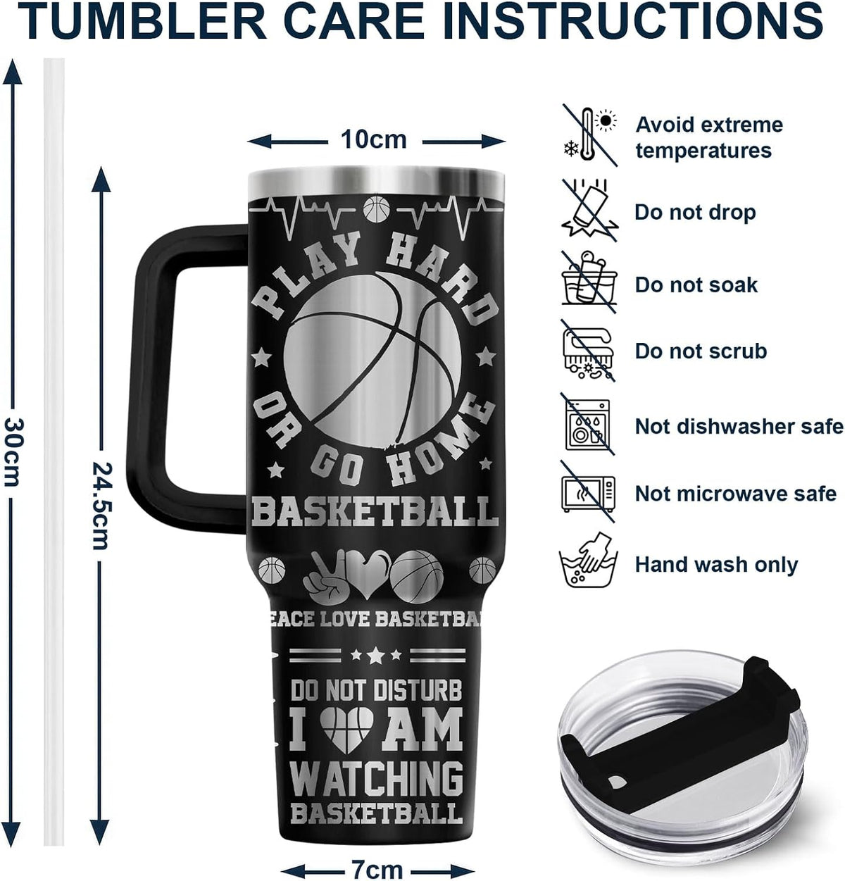 Dumpster Fire This Little 40 oz Tumbler with Handle, Spooky Lover Gift | Gifts for Him Her, Friends & Coworkers