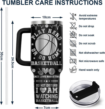 Dumpster Fire This Little 40 oz Tumbler with Handle, Spooky Lover Gift | Gifts for Him Her, Friends & Coworkers