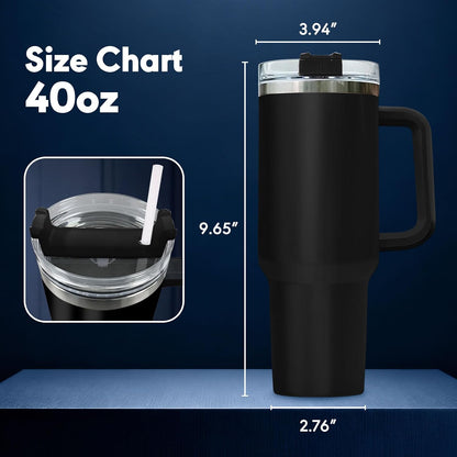 Dumpster Fire This Little 40 oz Tumbler with Handle, Spooky Lover Gift | Gifts for Him Her, Friends & Coworkers