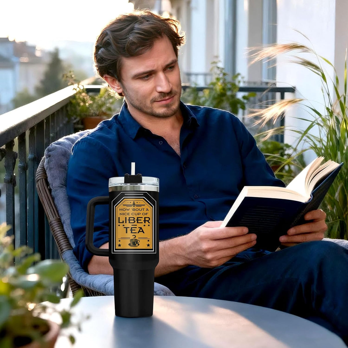 Dumpster Fire This Little 40 oz Tumbler with Handle, Spooky Lover Gift | Gifts for Him Her, Friends & Coworkers